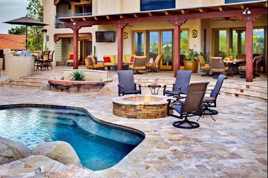 别墅游泳池设计,游泳池设计,别墅泳池设计